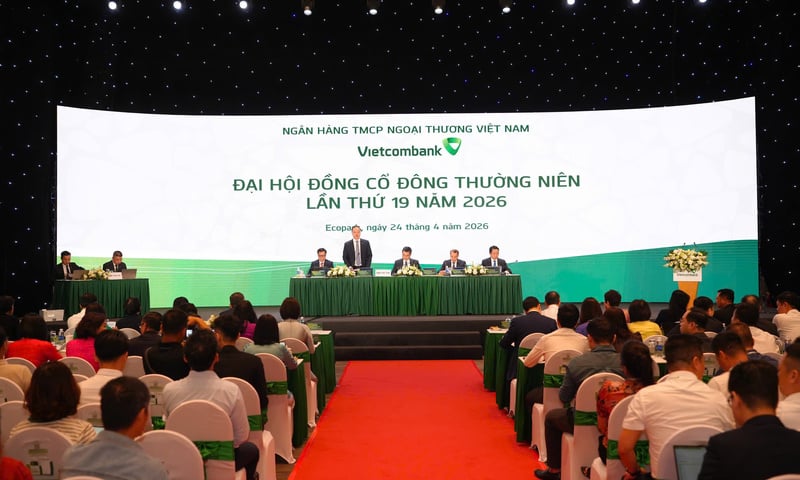 Đại hội đồng cổ đông Vietcombank 2026: Thông qua kế hoạch phát hành hơn 1 tỷ cổ phiếu