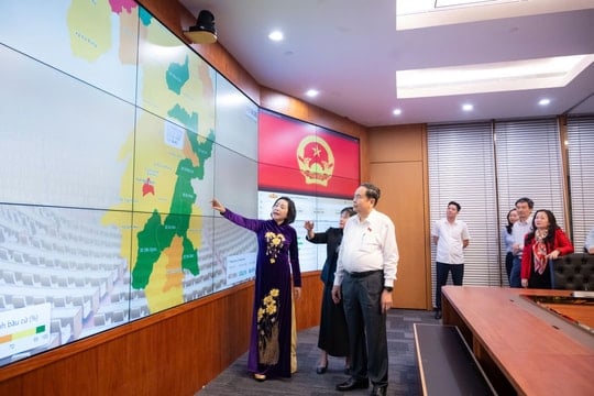 Hầu hết các địa phương đạt tỷ lệ cử tri bỏ phiếu trên 95%, nhiều tỉnh đạt tỷ lệ sát 100%