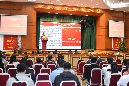 Bộ Tài chính nghiên cứu, học tập, quán triệt và triển khai thực hiện Nghị quyết Đại hội XIV của Đảng