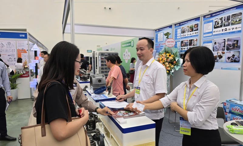 VEAM ghi dấu ấn tại Hội chợ triển lãm công nghiệp hỗ trợ Hà Nội