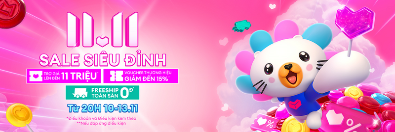 Lazada chi gần 700 tỷ tung deal hấp dẫn khuấy đảo dịp siêu sale 11.11