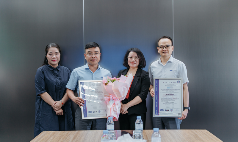 MXV đạt chứng nhận ISO quốc tế về an toàn thông tin