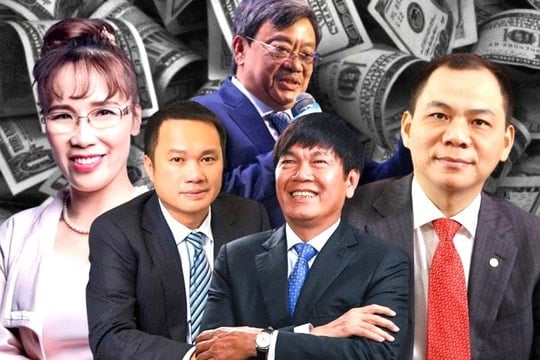 Việt Nam có nhiều tỷ phú USD, nhiều gương mặt thuộc tập đoàn tư nhân lớn nhất cả nước