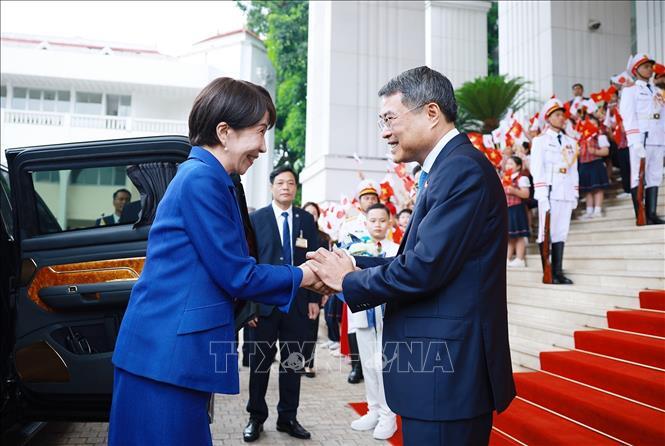 Thủ tướng Lê Minh Hưng chủ trì Lễ đón chính thức Thủ tướng Nhật Bản