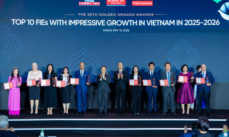 Vedan Việt Nam nhận giải thưởng Rồng Vàng 2026