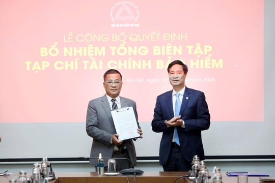 Bổ nhiệm nhà báo Nguyễn Phong Cầm giữ chức vụ Tổng biên tập Tạp chí Tài chính Bảo hiểm