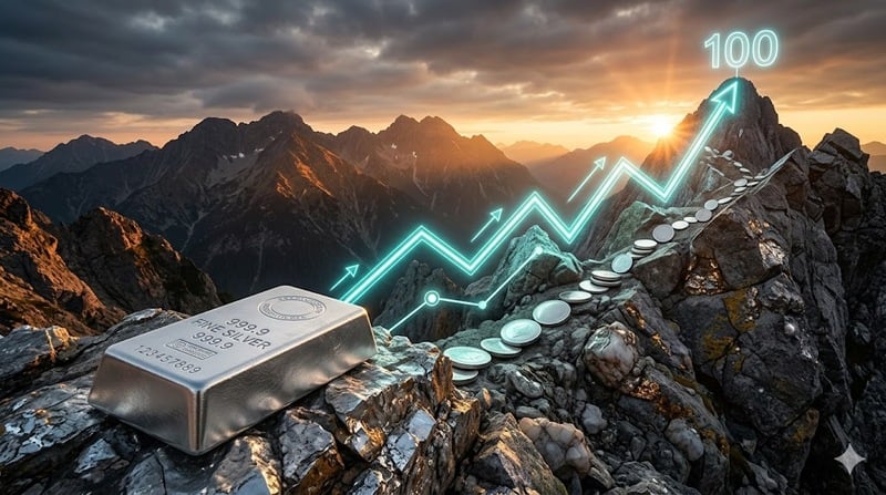 Giá bạc thế giới có bứt phá lên 100 USD trong năm nay?