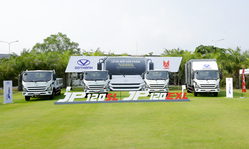 DoThanh Auto: Xe tải mới DoThanh JP lộ diện đầy uy lực