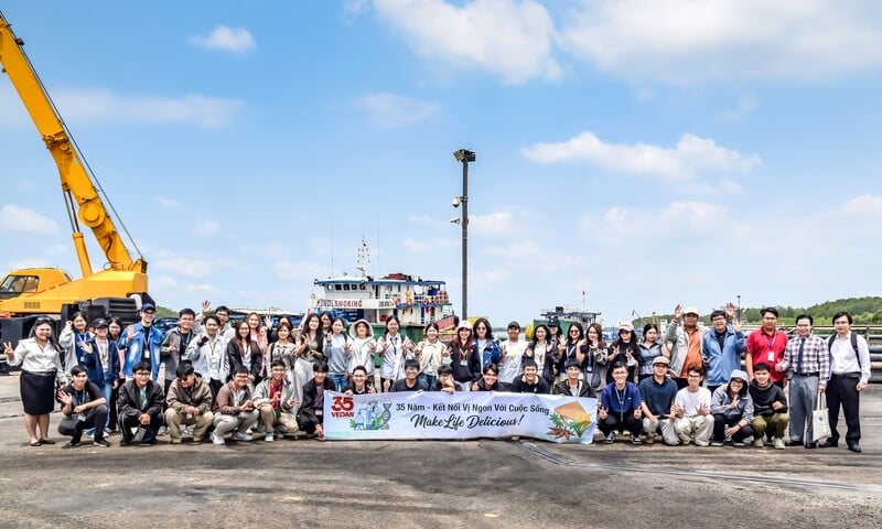 Vedan Việt Nam đón hai đoàn sinh viên đến tham quan