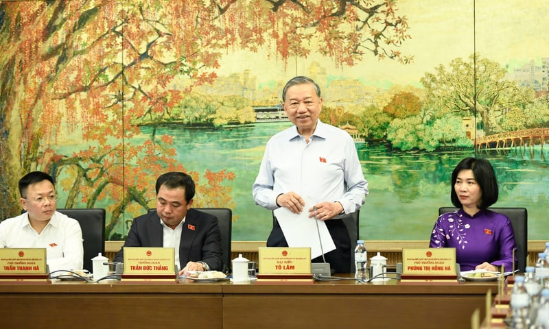 Tổng Bí thư, Chủ tịch nước Tô Lâm: Sửa Luật Thủ đô là bước đi chiến lược kiến tạo mô hình thể chế phát triển mới