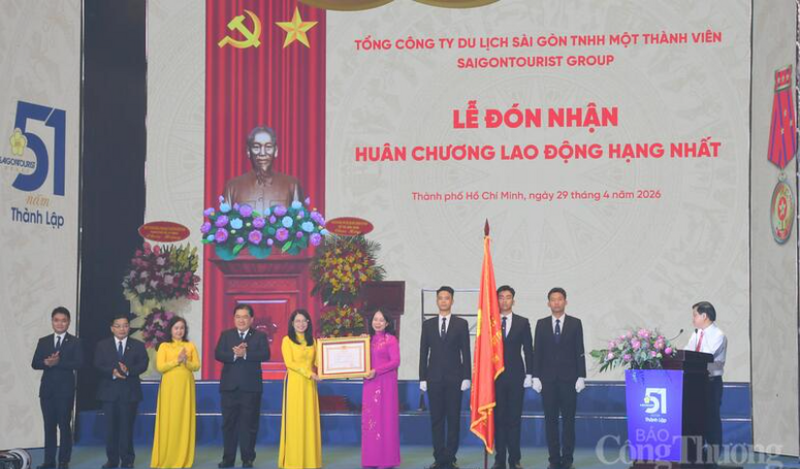 Saigontourist Group đánh dấu 'Hành trình 50 năm vươn mình cùng đất nước'