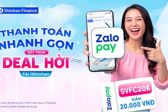 Shinhan Finance bắt tay Zalopay mang đến giải pháp thanh toán tiện lợi và ưu đãi cho khách hàng