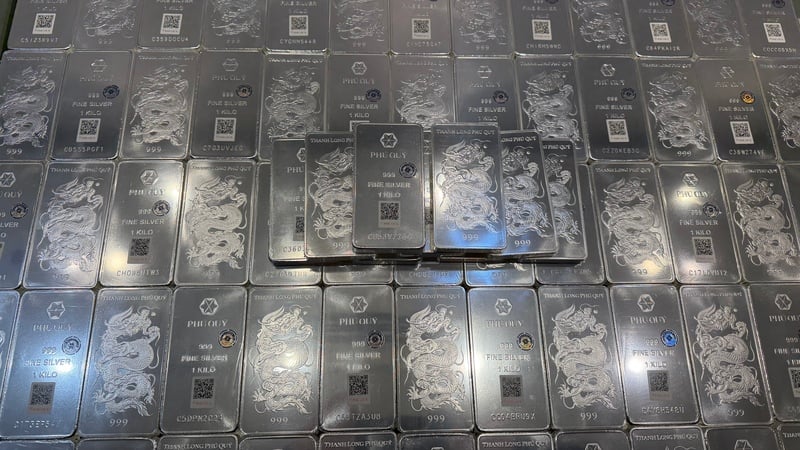 Giá bạc hôm nay 1/4/2026: Đồng loạt tăng