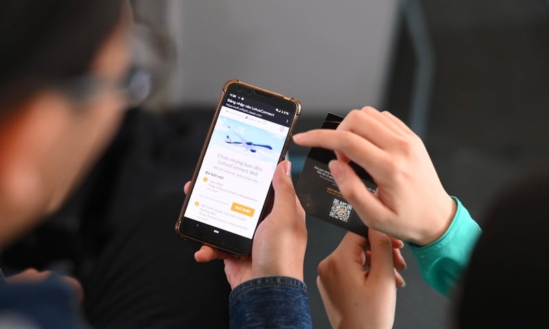 Vietnam Airlines chính thức triển khai dịch vụ Internet trên máy bay