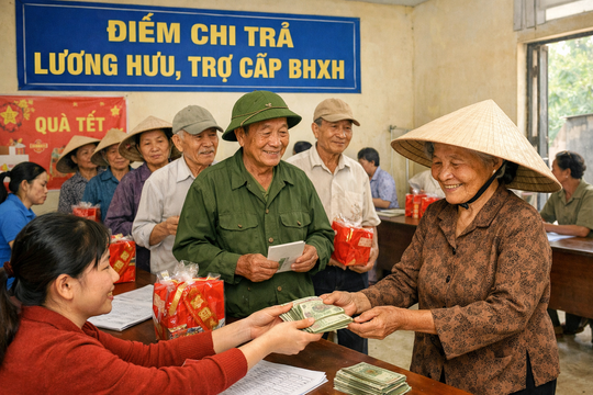 Người hưởng lương hưu được nhận quà Tết cao nhất tới 7 triệu đồng/người