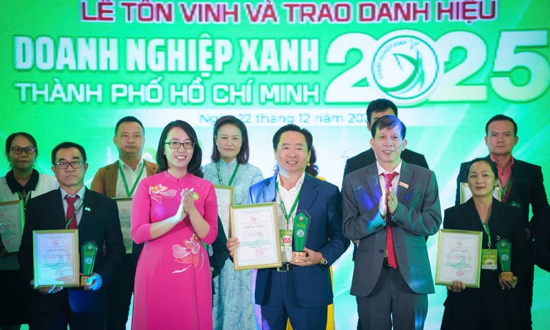 TP. Hồ Chí Minh: Vinh danh 155 doanh nghiệp xanh năm 2025