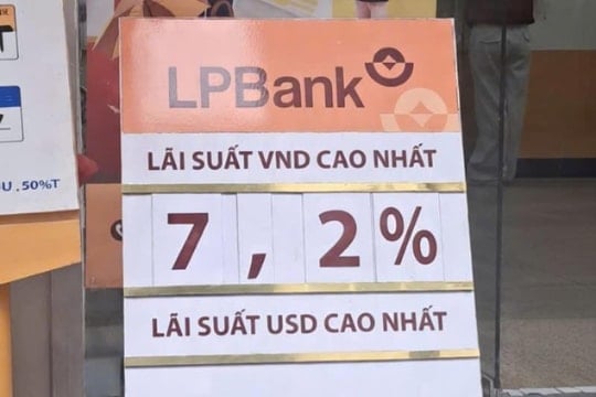 Lãi suất ngân hàng hôm nay 15/3: Mức cao nhất lên tới 9%/năm