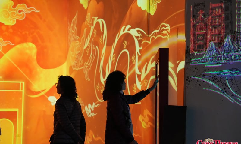 Hà Nội kể chuyện di sản bằng ánh sáng và công nghệ 3D