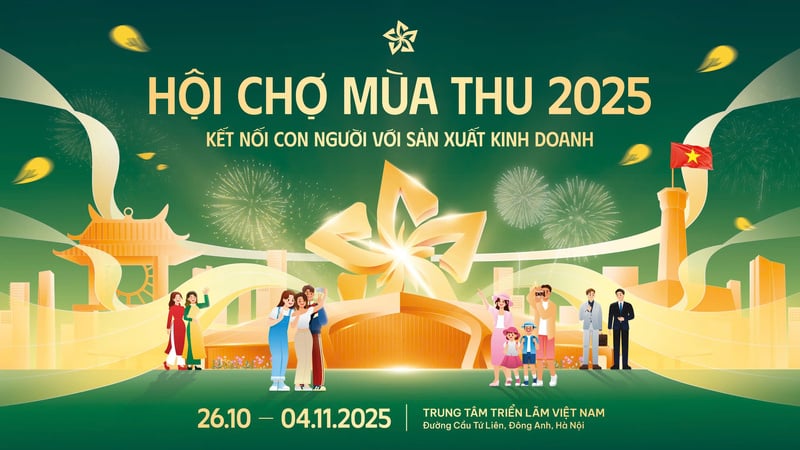 Hội chợ Mùa Thu - điểm nhấn xúc tiến thương mại quốc gia năm 2025