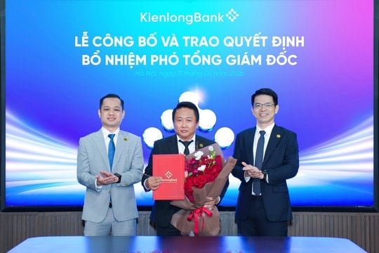 KienlongBank bổ nhiệm Phó Tổng Giám đốc mới: Kiện toàn bộ máy tinh nhuệ, hiện thực hóa chiến lược hệ sinh thái