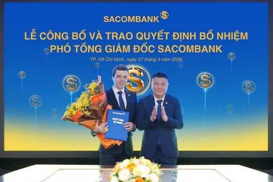 Sacombank bổ nhiệm Phó Tổng giám đốc ngoại, trình phương án đổi tên thành Sài Gòn Tài Lộc