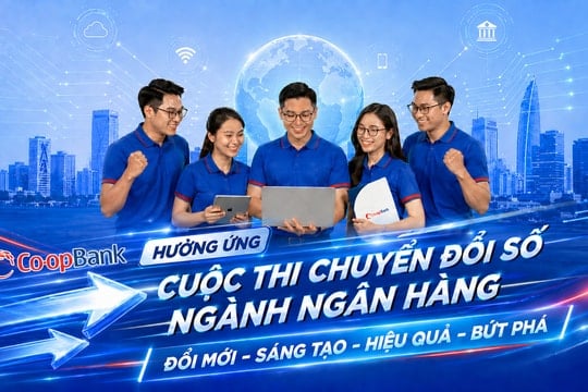 Co-opBank triển khai cuộc thi “Tìm hiểu về Chuyển đổi số trong ngành Ngân hàng”