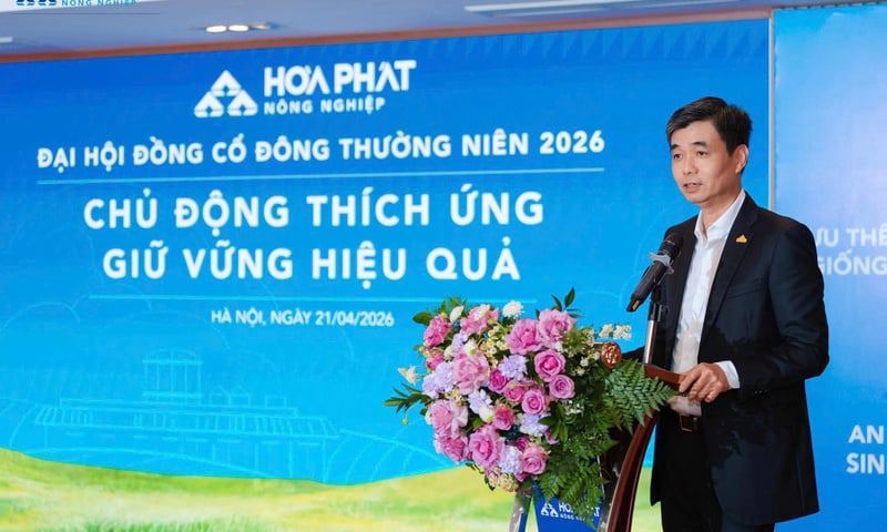Nông nghiệp Hoà Phát trả 36% cổ tức tiền mặt trong năm 2026