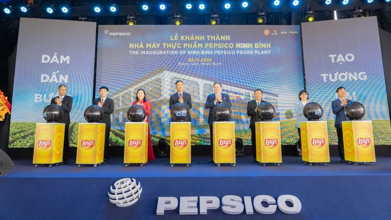 Khánh thành Nhà máy thực phẩm PepsiCo đầu tiên tại miền Bắc