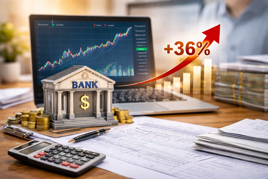 Cổ phiếu một ngân hàng tư nhân được dự báo tăng gần 36% thời gian tới