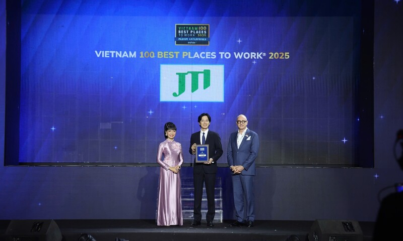 JTI Việt Nam được Anphabe công nhận là nơi làm việc tốt nhất Việt Nam