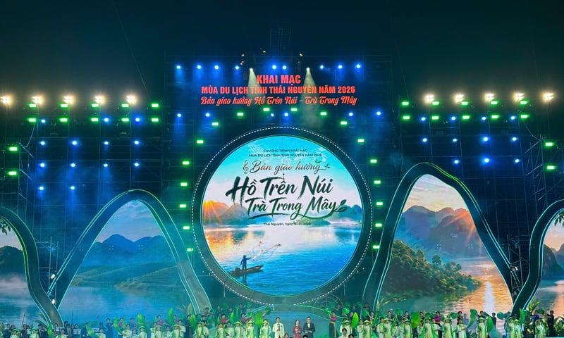 Thái Nguyên khai mạc mùa du lịch chủ đề 'Hồ trên núi-Trà trong mây'