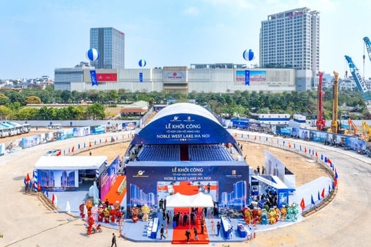 Sunshine Group khởi công, động thổ 3 đại dự án trên đất vàng Hà Nội, tâm điểm là Noble West Lake Ha Noi