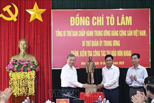 Tổng Bí thư Tô Lâm: Phát triển cụm đảo Hòn Khoai - bước tiến của một Việt Nam khát vọng và tự cường