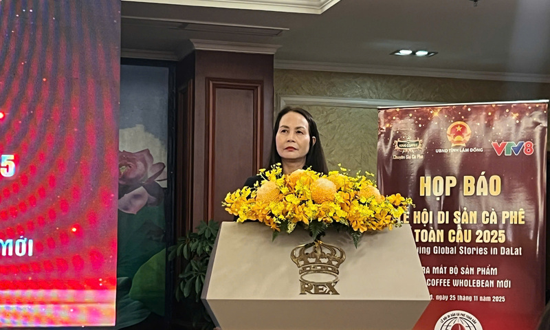 Lễ hội cà phê toàn cầu 2025 sẽ diễn ra tại Lâm Đồng