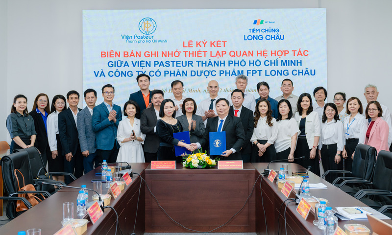 Long Châu và Viện Pasteur TP. Hồ Chí Minh hợp tác chiến lược toàn diện