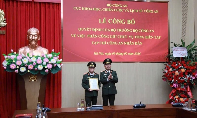 Thiếu tướng Phạm Khải làm Tổng Biên tập Tạp chí Công an nhân dân