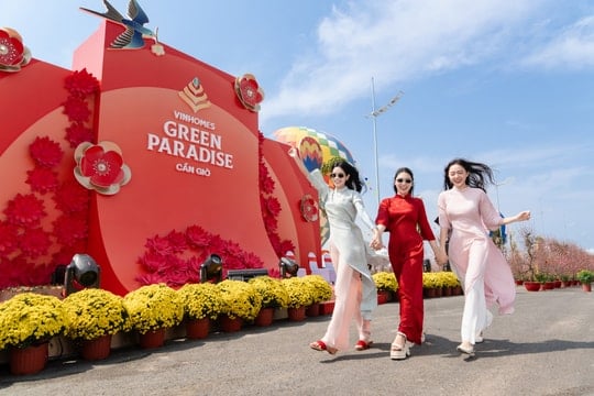 Lễ Hội Xuân tại Vinhomes Green Paradise Cần Giờ diễn ra xuyên Tết nguyên đán