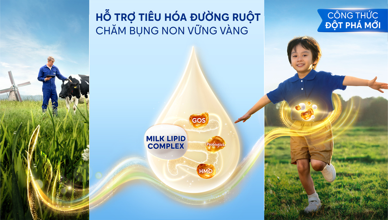 Milk Lipid Complex – chìa khóa nuôi dưỡng miễn dịch đường ruột cho trẻ