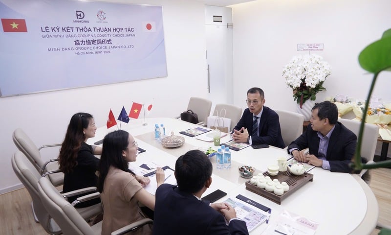 Minh Đăng Group ký kết thỏa thuận hợp tác với Choice Japan
