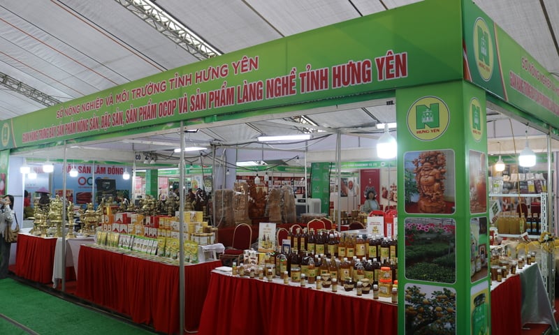 Sản phẩm OCOP Hưng Yên khẳng định vị thế tại AgroViet 2025