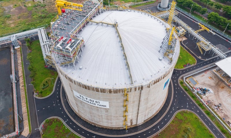 PV GAS nâng công suất tái hóa khí kho LNG Thị Vải lên 288 tấn/giờ