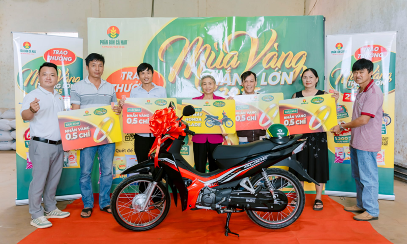 Phân bón Cà Mau khởi động chương trình "Mùa vàng thắng lớn 2026"