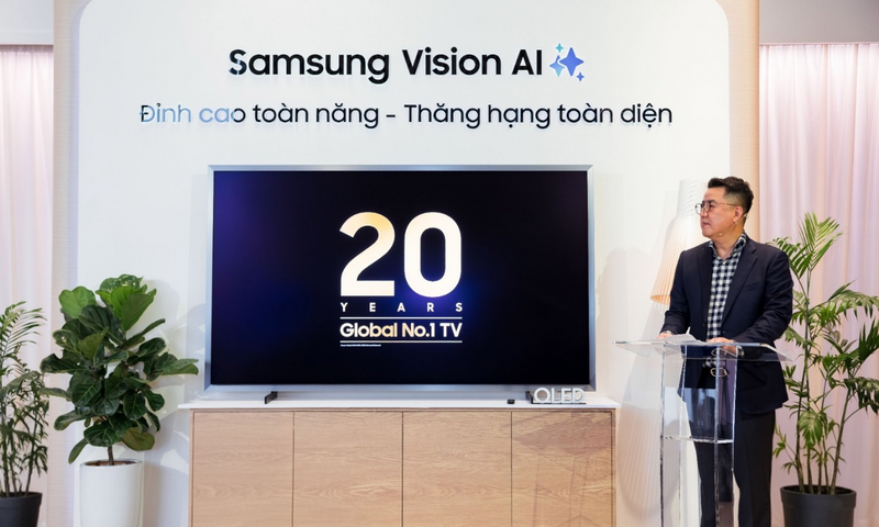 Samsung Vision AI 2026 mở rộng hệ sinh thái giải trí thông minh