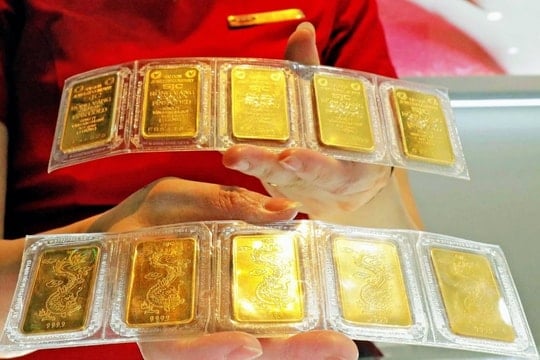 Ngày 15/5: Giá vàng trong nước giảm 1 triệu đồng/lượng