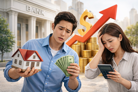 Lãi suất vay mua nhà tiếp tục tăng mạnh, có nơi gần 14%/năm