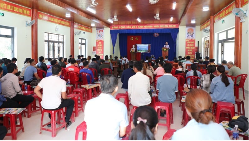 Thủy điện A Vương tuyên truyền phòng chống cháy rừng cho người dân