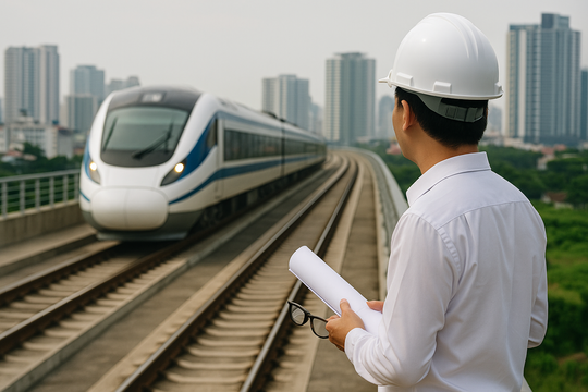 Trước thềm loạt siêu dự án thế kỷ, VinSpeed bắt tay ông lớn trong ngành công nghệ đường sắt thế giới