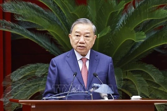 Tổng Bí thư Tô Lâm: Tập trung cho ý kiến về những công việc để tổ chức thành công Đại hội lần thứ XIV của Đảng