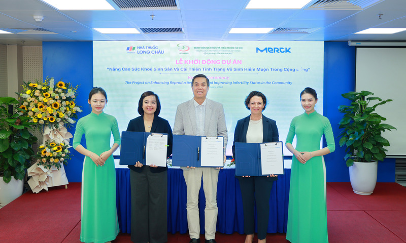 Long Châu, AF HANOI và Merck hợp tác nâng cao sức khỏe sinh sản
