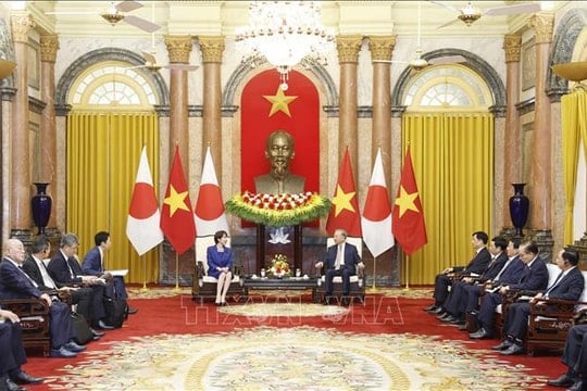 Tổng Bí thư, Chủ tịch nước Tô Lâm tiếp Thủ tướng Nhật Bản